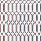 Geometric seamless pattern of polyline multi-colored stripes