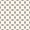 Geometric seamless pattern, small concave perforated squares