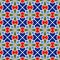 Geometric seamless pattern white Turkish, Moroccan, Portuguese tiles, Azulejo, Arabic ornament. Islamic art.