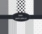 Geometric Seamless Patterns Set. Dark and light grey colors. Black and White.