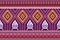 geometric shapes Tribal seamless pattern - aztec ethnic ornament purple orange white