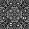 Geometric square pattern design black background