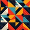 Geometric Style Design Bold Lines, Dynamic Colors, And Sharp Angles