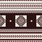 Geometric textile pattern in ethnic style