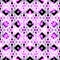 Geometric Traditional Surface. Purple, Pink