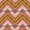 Geometric tribe seamless pattern. Colorful ethnic background