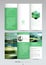 Geometric Trifold Business Brochure template