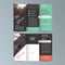 Geometric Trifold Business Brochure template