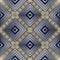 Geometric waffle greek seamless pattern. Vector ornamental striped background. Rhombus frames, stripes. Tribal ethnic style repeat