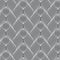 Geometric waves vector pattern. Endless stylish texture. Ripple monochrome background. Linear weaved grid. Thin interlaced swatch