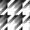 Geometrical Hounds-tooth pattern