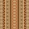 Geometrical ornamental pattern african style