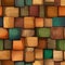 geometrical pattern of wooden pieces seamless 2