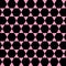 Geometrical pink and black seamless pattern