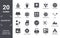 geometry icon set. include creative elements as polygonal house or home building, dodecahedron, polygonal multiple stars, rotate,