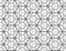 Geometry line hexagonal seamless pattern for surface design, fabric, wrapping paper.