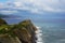 Geopark of zumaia - cliffs on the coastline of basque country