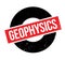 Geophysics rubber stamp