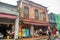 George town/Malaysia-20.11.2017:The front view of the chinese shop in Melaka