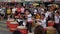 George Town, Malaysia - 9 February 2019, Young drums team performing during the celebration of Chinese New Year. Footage