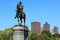 George Washington statue in Boston Common Park