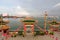 GEORGETOWN, MALAYSIA - MAY 29: closeup view of Hean Boo Thean Kuanyin Chinese Buddhist temple in Clan Jetties.