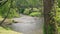 Georgia Chattahoochee River A view of the Chattahoochee River as it flows under a bridge