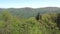 Georgia Fort Mountain Overlook on the way to Fort Mountain Zoom Out