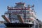 The Georgia Queen riverboat near River Street in Savannah