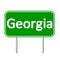 Georgia road sign.