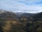 Georgia. Svanetia Region, Mountain side of country. View from above, perfect landscape photo, created by drone. Aerial photo from