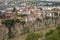 Georgia, Tbilisi. View from the fortress Narikala on Avlabari di