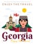 Georgia Tourism Flat Poster