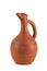 Georgian handmade ceramic jug, named Doqi, for wine and water on