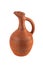 Georgian handmade ceramic jug, named Doqi, for wine and water on