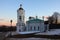 Georgievskaya church and Vodovzvodnaya tower in museum-reserve Kolomenskoye