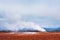 Geothermal area Namafjall with steam eruptions, Iceland, Europe