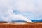 Geothermal area Namafjall with steam eruptions, Iceland, Europe