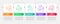 Geothermal energy trends rectangle infographic template