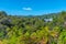 Geothermal landscape of Rotorua at Te Puia center for Maori culture, New Zealand