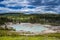 Geothermal pool, Mud Volcano, Yellowstone National Park