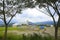 Geothermal Power Station in a mountainous area. Ulubelu Geothermal Power Plant in Lampung, Indonesia