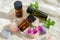 Geranium essential oils for aromatherapy treatment