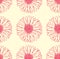 Gerbera floral pattern