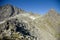 Gerlach ridge in High Tatras, Slovakia