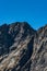 Gerlachovsky stit mountain peak from Polsky hreben saddle in Vysoke Tatry mountains in Slovakia