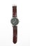 German air force replica watch world war two wwii 1940 arrow with brown leather strap