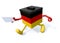 German ballot box cartoon