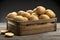 German butterball potato is large-sized potato