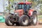 German case puma cvx 150 tractor drives on track